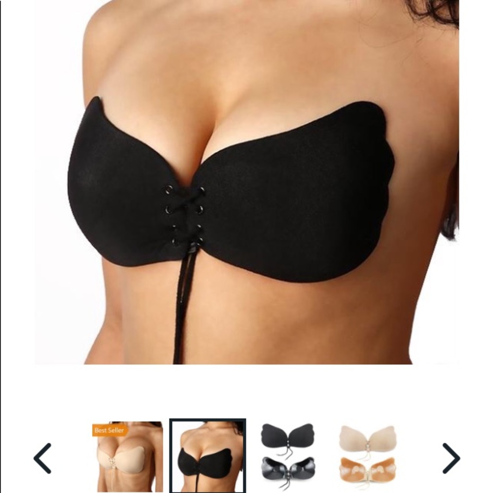 🔥Backless, Strapless, Push-up, Stick-on Style Bra